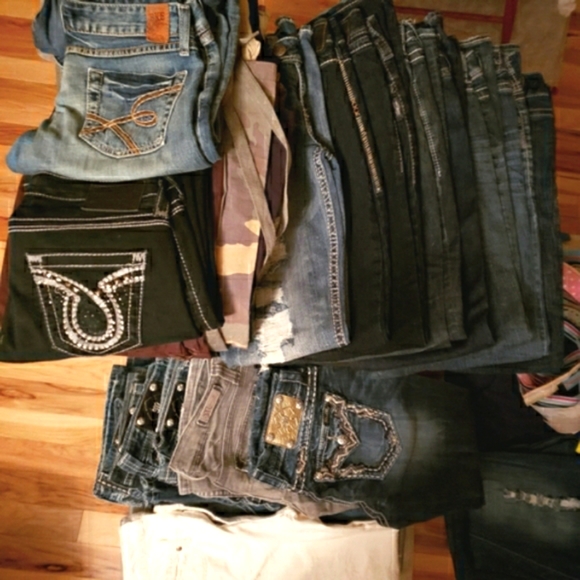 ROCK REVIVAL, MISS ME, BKE, SILVERS➕ 26-32W×28-33L All Cuts - Picture 11 of 13